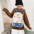 Bag wholesale ng high school university flow ulzza school bag female korean version of the tide of the backpack forest japanese junior high school students on both shoulders. 