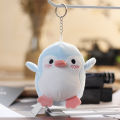 (New) crunch Penguin keychain vivid appearance cuffed cartoon penguin pendant. 