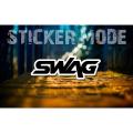 Sticker For Bike | SWAG | Best Quality  Sticker For Bike Decal  And Decoration ( Sticker_Mode ). 