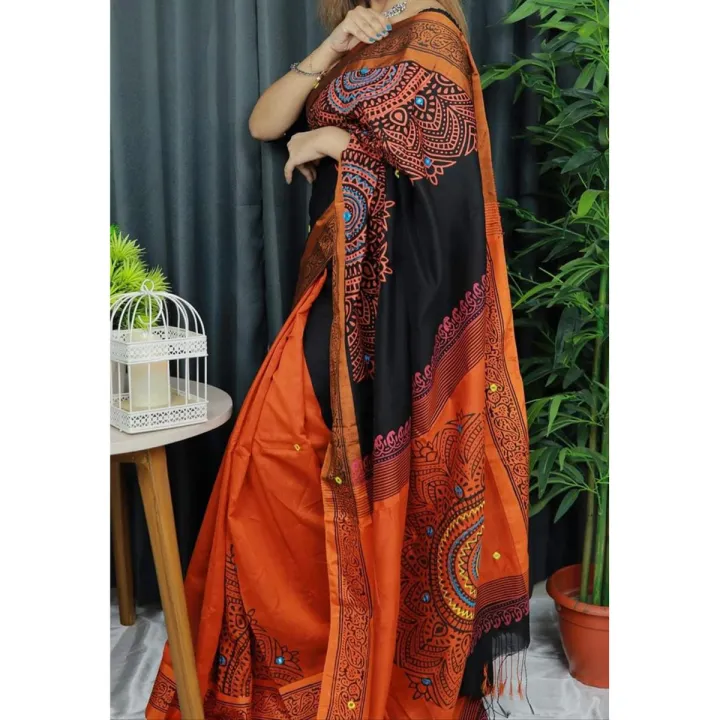 Arong  Cotton boutics Saree for Women