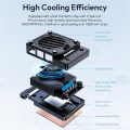 For DSLR& Mirrorless Camera Cooler Kit with Semiconductor Cooling Fan, 3000mAh Magnetic Battery, Auto Temp Control. 