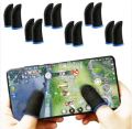 (8 Pcs) Mobile Finger Sleeve/Press Trigger Game Controller Sweatproof Gloves for Mobile Gaming / Finger Sleeves.