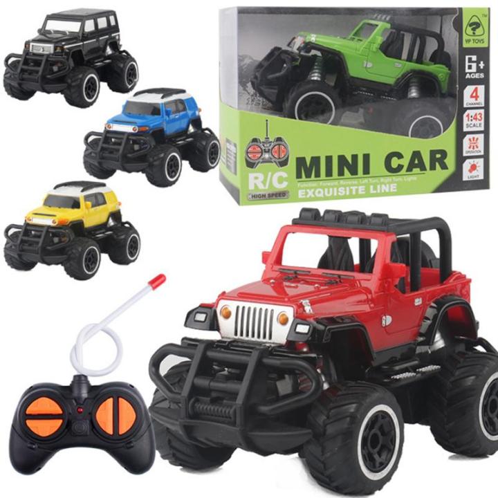【Crazy Womonan】Children's Remote Control Electric Wireless Off-road Vehicle Model Boy Cool Personality Remote Control Toy Car Gift For Children