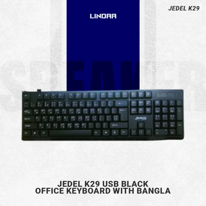 JEDEL%20K29%20USB%20Black%20Office%20Keyboard%20With%20Bangla%20-%20Image%202
