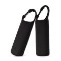 500mL Water Bottle Sleeve Cover Insulated Waterproof Neoprene Bottle Holder Carrier with Buckle Handle Black Volume:Black.