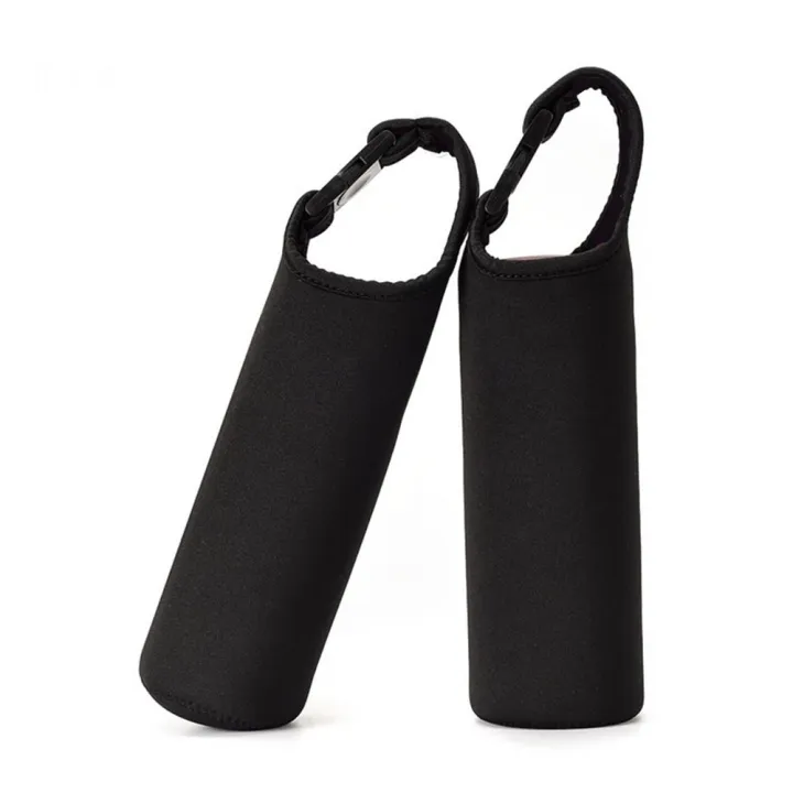 500mL%20Water%20Bottle%20Sleeve%20Cover%20Insulated%20Waterproof%20Neoprene%20Bottle%20Holder%20Carrier%20with%20Buckle%20Handle%20Black%20Volume:Black%20-%20Image%206