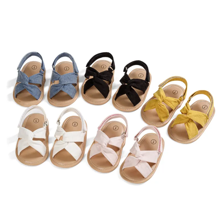Cute%20Summer%20Baby%20Girls%20Sandals%20Non%20Slip%20Cross%20Knot%20Infant%20Baby%20Shoes%20Toddler%20Kids%20Shoes%20First%20Walkers%203-18Months%20-%20Image%203