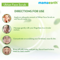 Mamaearth Ubtan Scrub For Face with Turmeric & Walnut for Tan Removal - 100g.