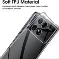 Xiaomi Poco X6 Pro Transparent TPU Phone Case Cover.
