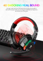 T-WOLF H120 RGB Wired Gaming Headphones. 