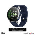 Amazfit Active 3(Round) 1.32inch AMOLED & 4GB Storage With 5 ATM Heart Rate Smartwatch (Premium).