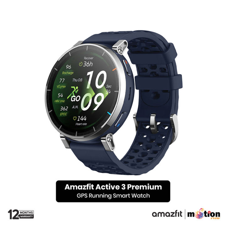 Amazfit%20Active%203(Round)%201.32inch%20AMOLED%20&%204GB%20Storage%20With%205%20ATM%20Heart%20Rate%20Smartwatch%20(Premium)%20-%20Image%203