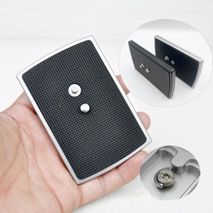 Quick%20Release%20Platee%20for%20Libec%20TH-650DV%201/4%20Inch%20Mounting%20Screw%20Tripod%20Monopods%20Camera%20Clamp%20Plate%20-%20Image%202