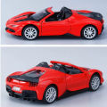 Ferrari J50 Diecast Alloy Car 1:32 Supercar Vehicles Metal Car Model Car Sound Light Toys For Gift. 