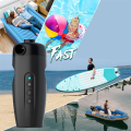 Portable Electric Air Pump for Inflatables, 20PSI Rechargeable Air Pump for Air Mattress Beds, Boats, Pool Floats. 