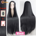 MEIFAN Synthetic Lolita Cosplay Wig Blonde Blue Red Pink Green Purple Hair for Cosplay Party 100CM Long Straight Wigs for Women.