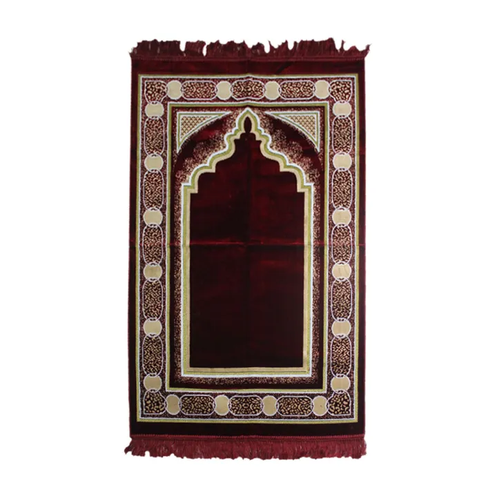 1%20Pcs%20Turkey%20Made%20Soft%20Velvet%20Prayer%20Mat,%20Rug,%20Jaynamaz%20-%20Image%206