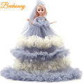 Princess Doll Evening Gown Dress Girl Gift Wedding Dress Doll Bride Doll.