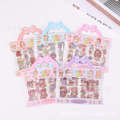 Zemu SZ137 portable model with 3 pieces of 30 in box transparent stickers, Ficino jelly ink ledger stickers.