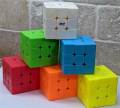 Moyu Force Cube - One Color Rubics Cube 3/3/3, 2/2/2. 