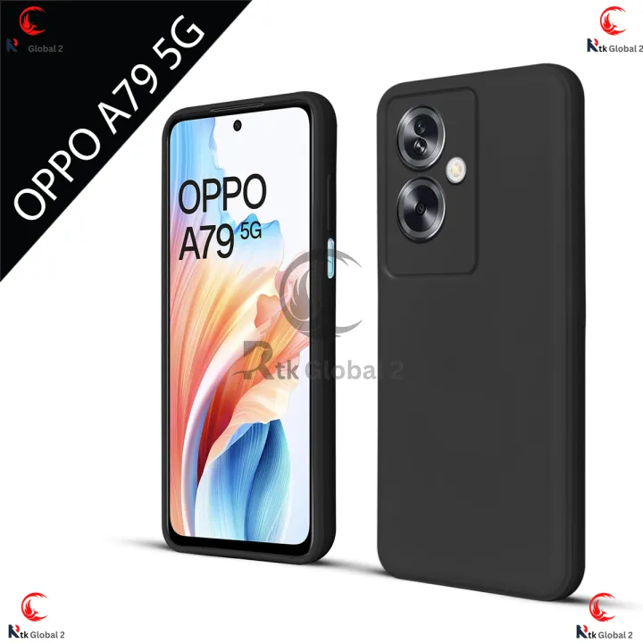Silicone%20Case%20For%20OPPO%20A79%205G%20/%20Protection%20Smooth%20Soft%20Silicone%20Back%20Cover%20Case%20-%20Image%203