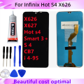 LCD Replacement For Infinix Hot S4 X626 Mobile Phone LCD Display Touch Digitizer Screen Assembly. 