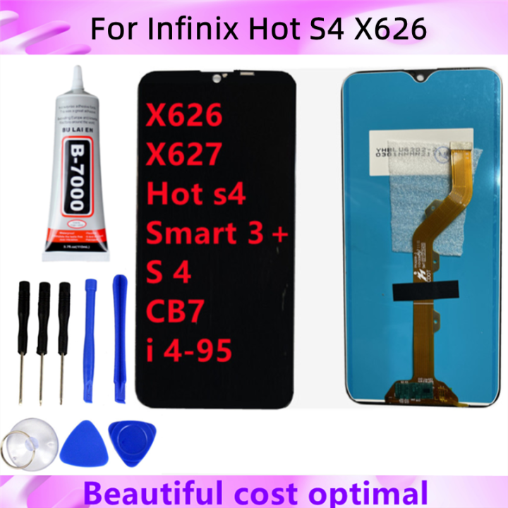 LCD Replacement For Infinix Hot S4 X626 Mobile Phone LCD Display Touch Digitizer Screen Assembly