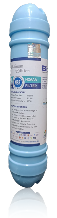 Bio+ Final Stage Water Filter Cartridge – Antioxidant, Alkaline & NSF ...