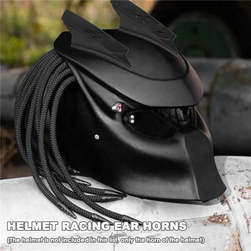 buffalo horns motorcycle helmet ParaWild Accessory: Stay Safe in Style, Red Bison Easily install Buffalo, bull, ox Hand drawn