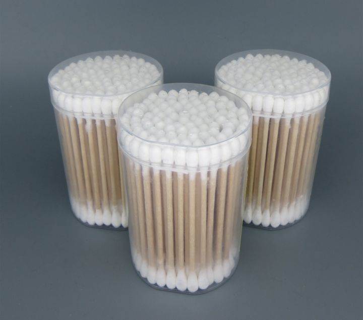 150%20Pcs%20Approx.%20Cotton%20Swab%20Double%20Head%20Cotton%20Buds%20Wooden%20with%20round%20plastic%20box%20-%20Image%203