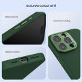 Magsafe Case For iPhone 16 Pro Max Nillkin Liquid Silicone Soft Case With Lens Protection Magnetic Back Cover For iPhone 16 Pro. 
