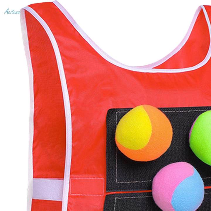 Dodgeball%20Game%20Set%20with%20Sticky%20Vest%20Toss%20Soft%20Toy%20Balls%20Toy%20Indoor%20and%20Outdoor%20-%20Image%207