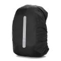 Portable Waterproof Backpack Rain Cover School Bag Satchel Protection Cover with Reflective Strips for Outdoor. 