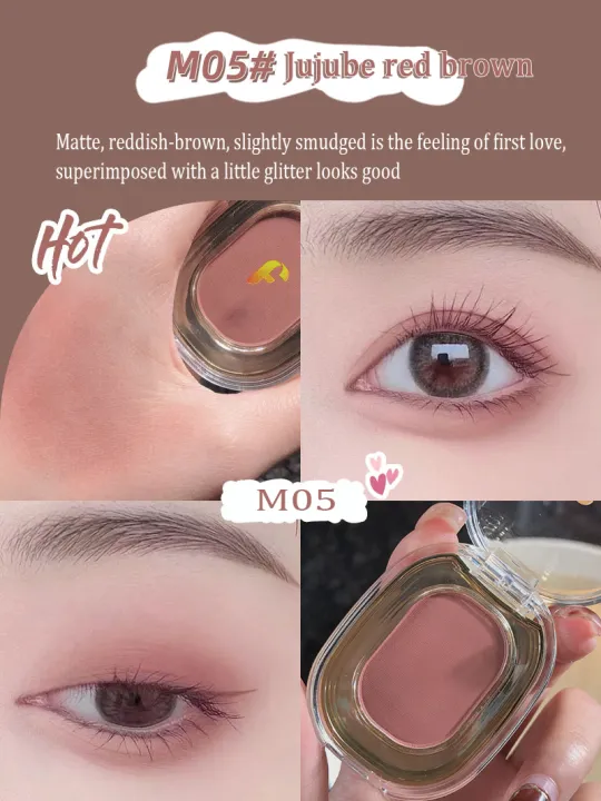 acaron%20rey%20Eyeshadow%20alette%20atte%20Shimmer%20Eye%20ase%20akeup%20Earth%20rown%20igment%20lush%20Contour%20owder%20Single%20Color%20alet%20-%20Image%206