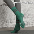 Outtobe Yoga Socks Sports Socks with Grips for Women Home House Floor Barre Non-slip Socks Dance Pilates Fitness Cotton Stocking.