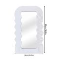 Makeup Mirror Irregular Decorative Mirrors Bedroom Desktop Aesthetic Dormitory Cosmetic Mirror Room Decor Valentines Day Gift 거울. 