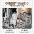 Storage box clothes storage box household foldable clothing pants storage box wardrobe storage partition storage box. 