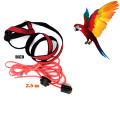 Adjustable parrot Bird Aviator Harness Leash Anti-Bite Flying Training Rope Pet Outdoor Traction Fit Cockatiel coniur ringneck parrot  @ others birds. 