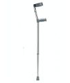 Elbow Crutch Stick Adjustable ( Black & Ash ).