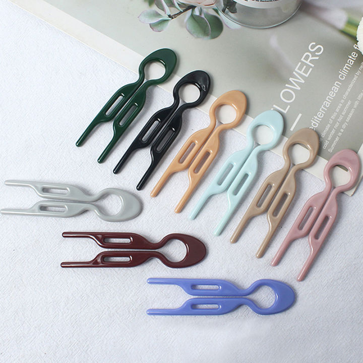 New Creative Design Retro Geometric U-Shaped Hair Sticks Hairpins For Woman SUPER BABY