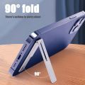 2-1Pcs Ultra-thin Metal Folding Mobile Phone Holder Stand for Iphone Samsung Xiaomi Huawei Mini Portable Phone Kickstand Bracket. 