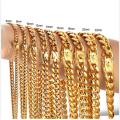 FLYNEE Jewelry Urban Jewelry Mens 18k Gold Cuban Link Bracelet. 