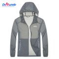 Rain Jacket Men Waterproof Sun Protection Clothing Fishing Camping Clothes Raincoat Quick Dry Skin Windbreaker With Pocket. 