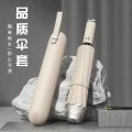 Fully automatic enlarged umbrella reinforced windproof rainstorm reverse folding car mounted business double sunny umbrella. 