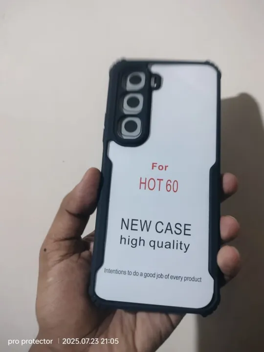 Infinix%20Hot%2060i%20/Hot%2060%20/Hot%2060%20pro/Hot%2060%20Pro+%20Xundd%20Protective%20Transparent%20Airbag%20Bumper%20Phone%20Case%20Back%20Cover%20-%20Image%207