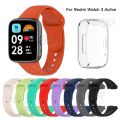 For Redmi Watch 3 Active Strap + Protective Case Cover Bumper For Xiaomi Redmi Watch 3 Active Watch Band Bracelet Accessories.