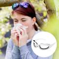 Unisex Tear Proof Cut Onion Goggles, Saftey Glasses for Kitchen, Cooking, BBQ, Cleaning, Cycling; Chopping Eye Protect Tool; Anti-tear, Anti-fog - White. 