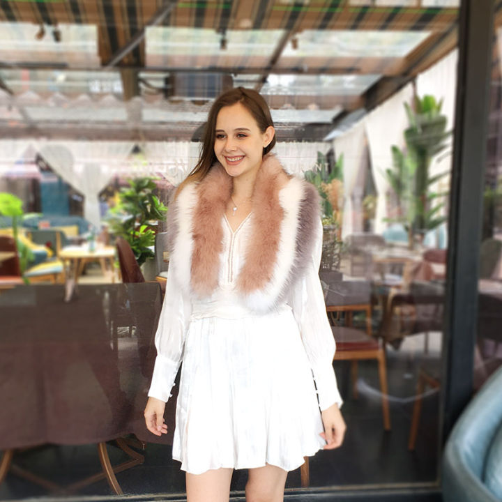 Autumn%20and%20winter%20long%20imitation%20fur%20fox%20fur%20bridal%20evening%20dress%20with%20thick%20shawl%20cloak%20scarf%20female%20fur%20collar%20scarf%20-%20Image%202