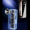 -2 wireless collar clip microphone DSP noise reduction video. 