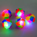 Light Up Pet Toy Ball Tpr Solid Flash Elastic Chew Ball Dog Toy Ball.